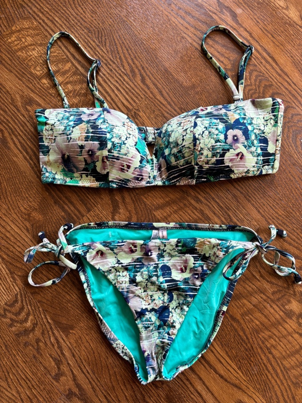 Nanette Lepore bikini in “hula hibiscus tease”